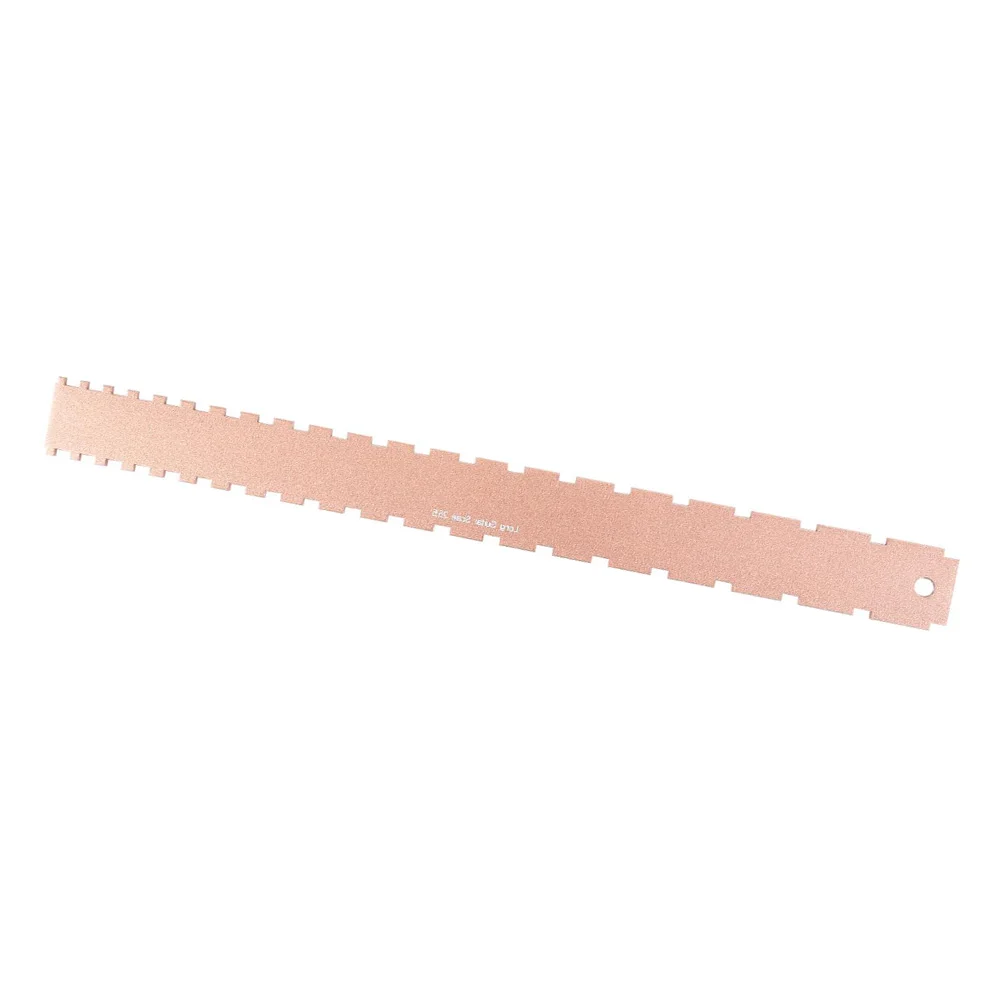

Fingerboard Height Gauge Professional Leveling Luthier Tool Gap Ruler Guitar Set Up Tool for Electric Bass Acoustic Guitar