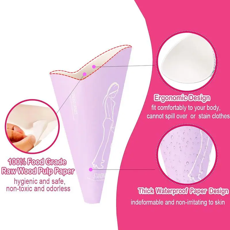 Epunk Portable Female Urinal 40 Pack - Waterproof Disposable - View #8