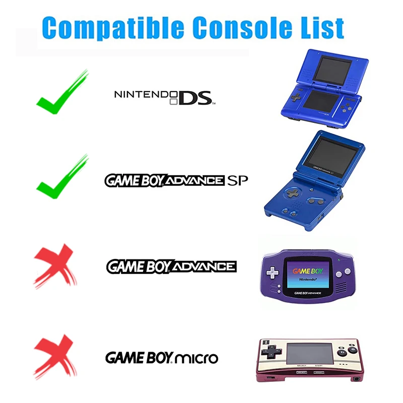 GBA SP/게임보이 어드밴스 SP/GBA/닌텐도 DS NDS USB 충전 케이블 코드 1.2m 전원 공급 장치 충전기