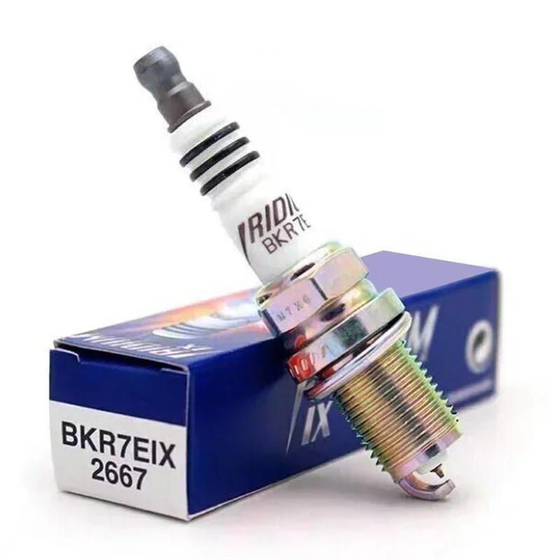 Iridium Spark Plug 2667 BKR7EIX for Volkswagen CC Golf EOS Jetta Passat Audi A3 A4 A5 A6 Q3 Q5 R8 TT Nissan Sunny Almera Serena