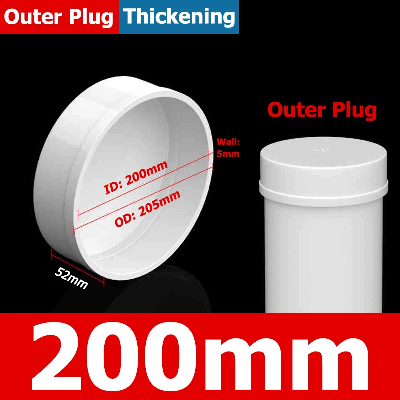 QUARKZMAN Bouchons De Tube En PVC Pour Couvrir Les Extrémités