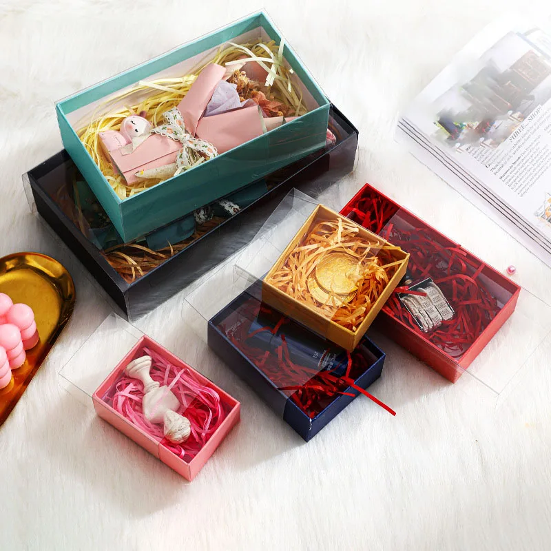 5PC Transparent Slide Drawer Box for Mini Crafts, Jewelry, Watches, Perfume or Small Gi... - SKU TSBD1047 - UGI Packaging