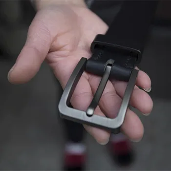 35mm Metal Pin Waist Buckle Fashion Men's Alloy Belt Buckels Waistband Buckles Belt DIY Leather Craft Accessories