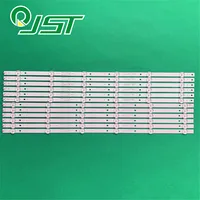 100% New 12pcs/Kit LED Strips for 55 TV TOSHIBA 55L421U 55L310U Rev. A 55L621U WBOX 0E-55LED4K OE-55LED4K 0E55LED4K OE55LED4K 1