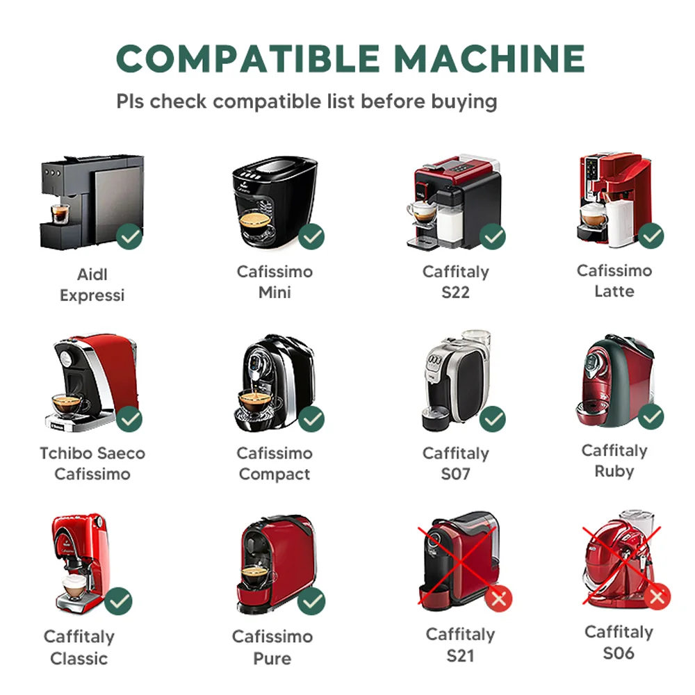 Reusable Stainless Steel Coffee Capsules for Nespr...