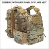 1000D Nylon Hunting Backpack Molle Plate Carrier Bag Light Weight Hiking Rucksack Compatible with Vest Sports Backpack 5