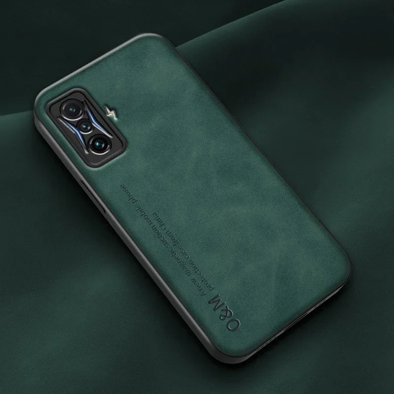 Luxury Magnetic Leather Phone Case with Silicone Back Cover
