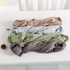 Kangobaby #My Soft Life# Solid Color Bamboo Cotton Baby Muslin Swaddle Blanket Newborn Bath Towel Infant Quilt Size 120x110cm 2