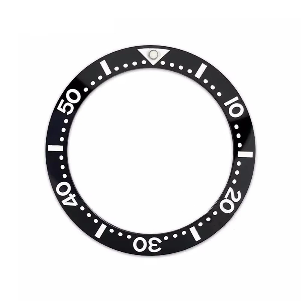 High Quality Flat Ceramic Watch Bezel 39.7mm/31.5mm Insert Ring Replacement Bezels Spare Parts