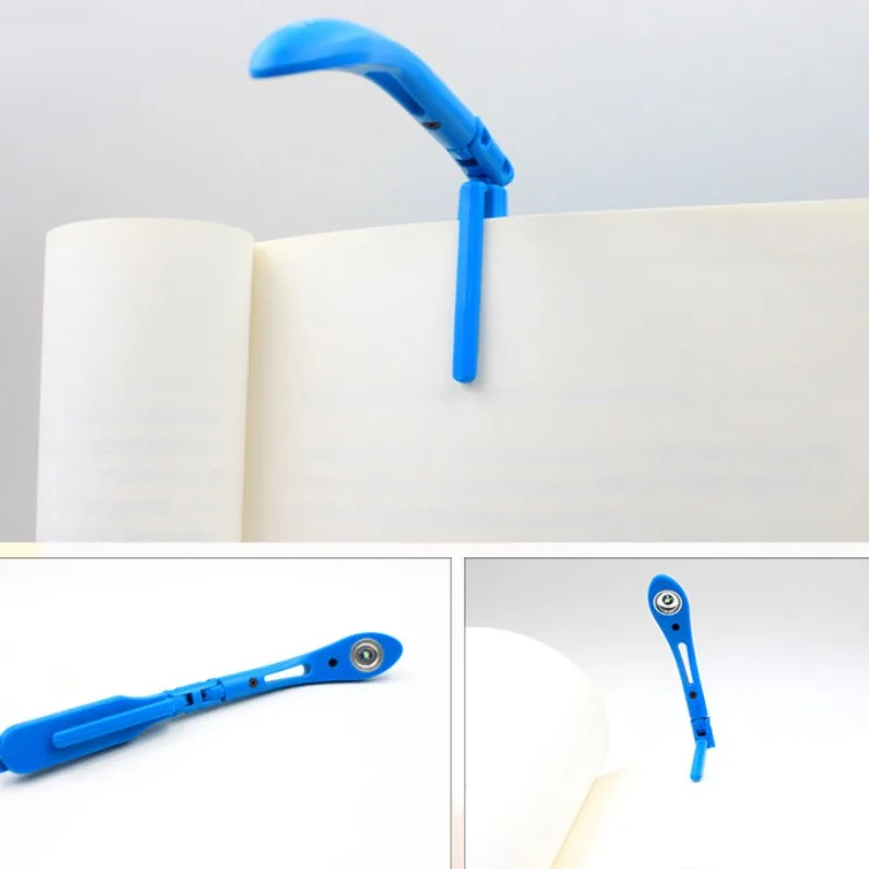 Night Light Book Clip Portable LED Mini Reading Lamp Energy-saving Travel Bedroom Folder Lights Flexible Light