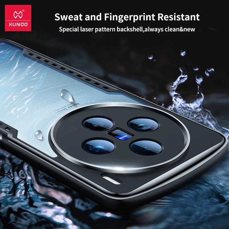 Xundd For VIVO X100 Pro X100 Case,Airbag Shockproof Shell Arc-shaped Edge Camera Full Protection Game Cover For VIVO X100 Pro