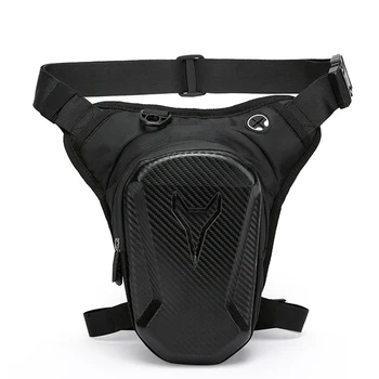 Borsa Laterale per Moto in EVA Rigida, Marsupio Casual da Esterno, Porta Cellulare per Motocicletta