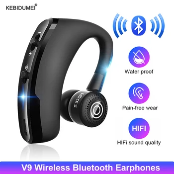 V9 TWS Cuffie Bluetooth 5 Auricolari Cuffie wireless HiFi Stereo con riduzione del rumore Auricolari per iPhone Samsung Huawei Xiaomi 1
