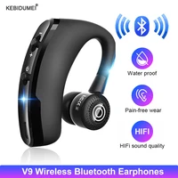 V9 TWS Headphones Bluetooth 5 Earphones Wireless Headstes HiFi Stereo Noise Reduction Earbud For iPhone Samsung Huawei Xiaomi 1