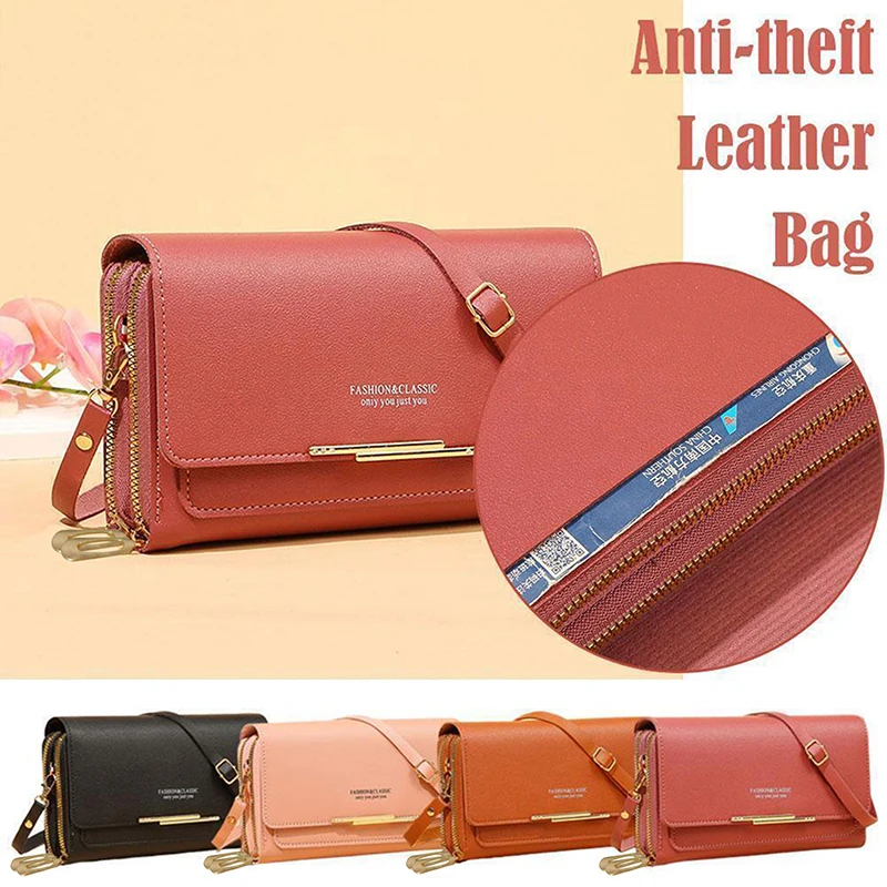 

2023 New Women's Wallet Korean Version Large Capacity Multifunctional Shoulder Bag Long Handle Bag Zero Wallet Mobile Case