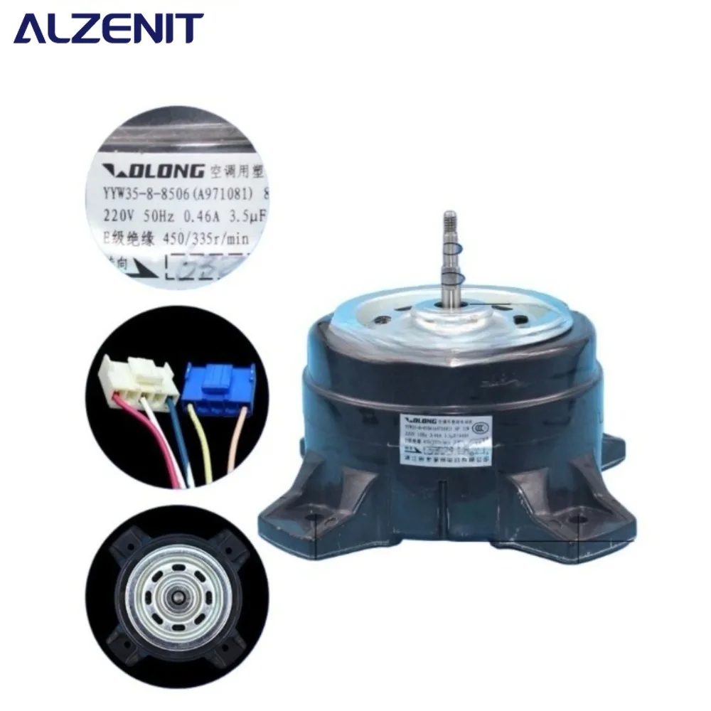 New For Panasonic Air Conditioner Indoor Unit Fan Motor YYW35-8-8506 35W A971081 Conditioning Parts