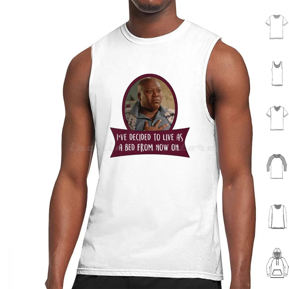 Ho Scelto Di Vivere Come Letto Da Ora In Poi. Canotte Stampa Cotone Kimmy Schmidt Unbreakable Kimmy Schmidt Titus