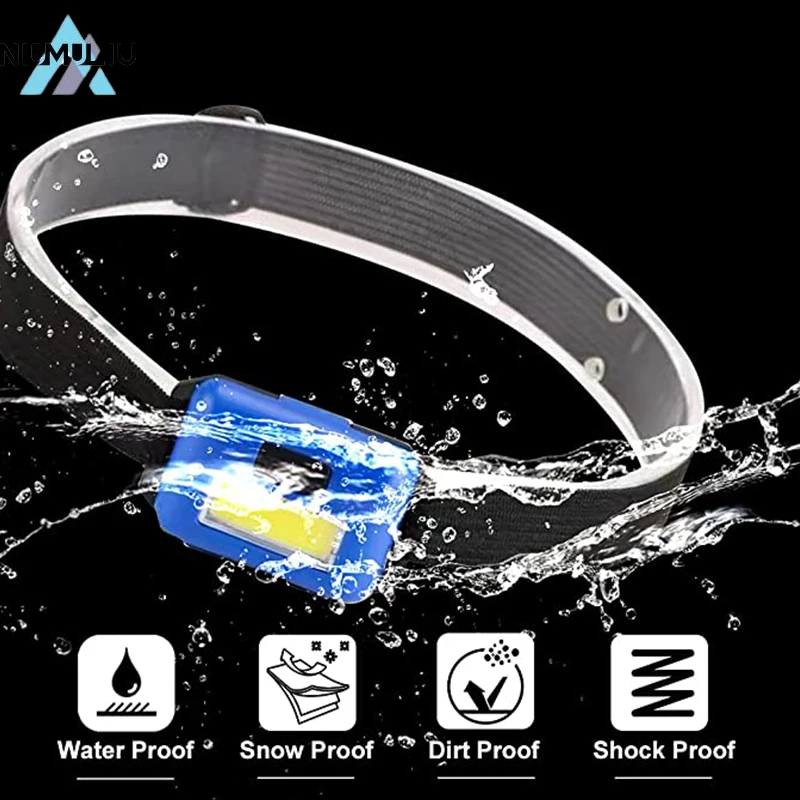 

F5 Mini 3W COB Led Headlight Waterproof Headlamp Head Flashlight Torch Lanterna For Outdoor Camping Night Fishing Head Torch