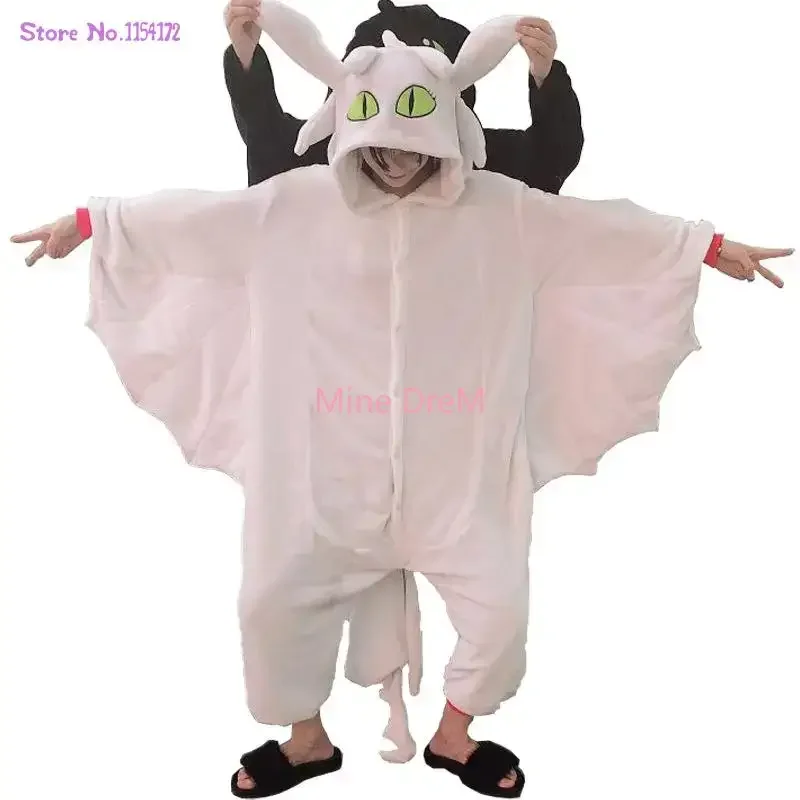 Kigurumi Pajamas Dragon Kigurumi Oneises Pajam Anime Night Evil Toothless Costume Jumpsuit Pajamas Funny Dinosaur Animal