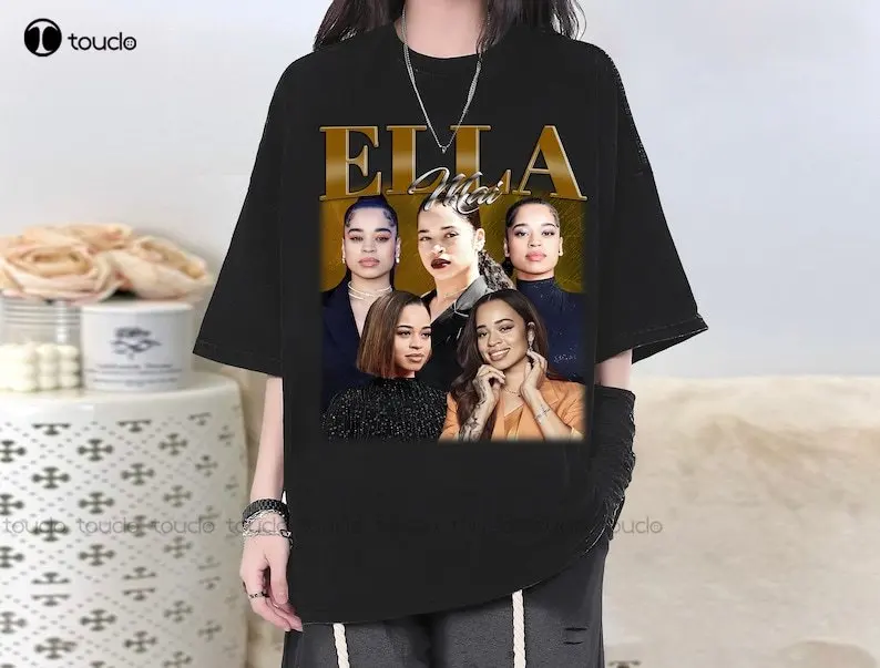 

Футболка унисекс Ella Mai, футболка Ella Mai, модная футболка Ella Mai унисекс