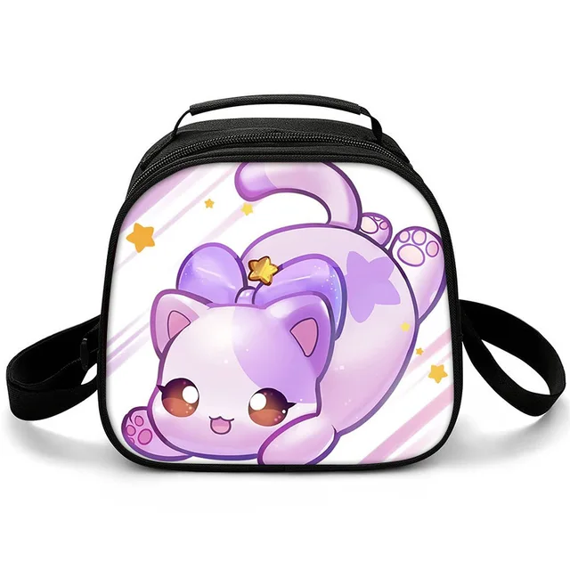 Trendy Pupil Crossbody Aphmau Semicircle Lunchbox Thermal