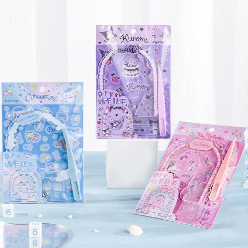 Genuino Autorizzato Sanrio Kulomi Melody Gudetama Swing Set Regalo Per Bambini Fai Da Te