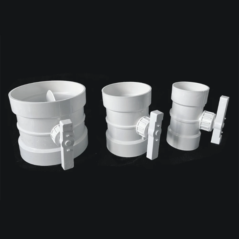 วาล์วควบคุมปริมาณลม PVC แบบควบคุมด้วยมือ วาล์วควบคุมปริมาณลมในท่อ วาล์วควบคุมการหยุดการไหลของลม วาล์ว PP สวิตช์วาล์ว วาล์วควบคุมการไหลของลม 1