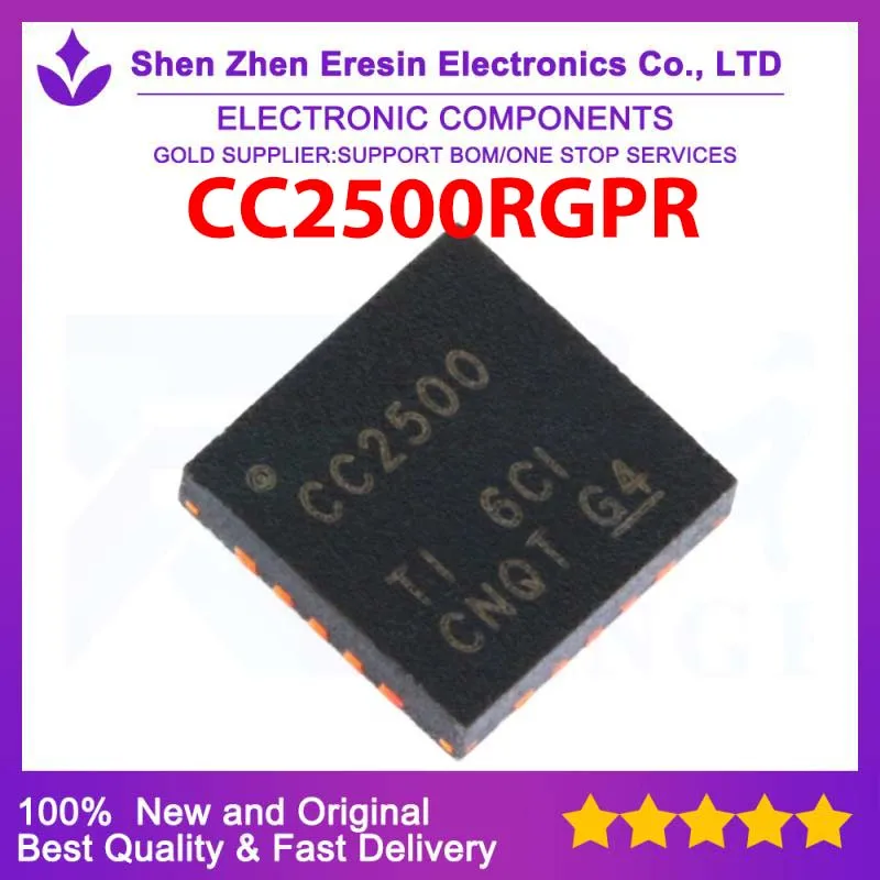 

Бесплатная доставка, 5 шт./лот CC2500RGPR QFN20, новый и оригинальный