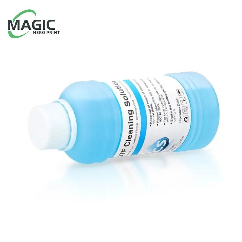 DTF Power Cleaner DTF Cleaning Solution Liquid For Direct to Film Printer Printhead Tube Maintenance Kit Printer Cleaning Solution