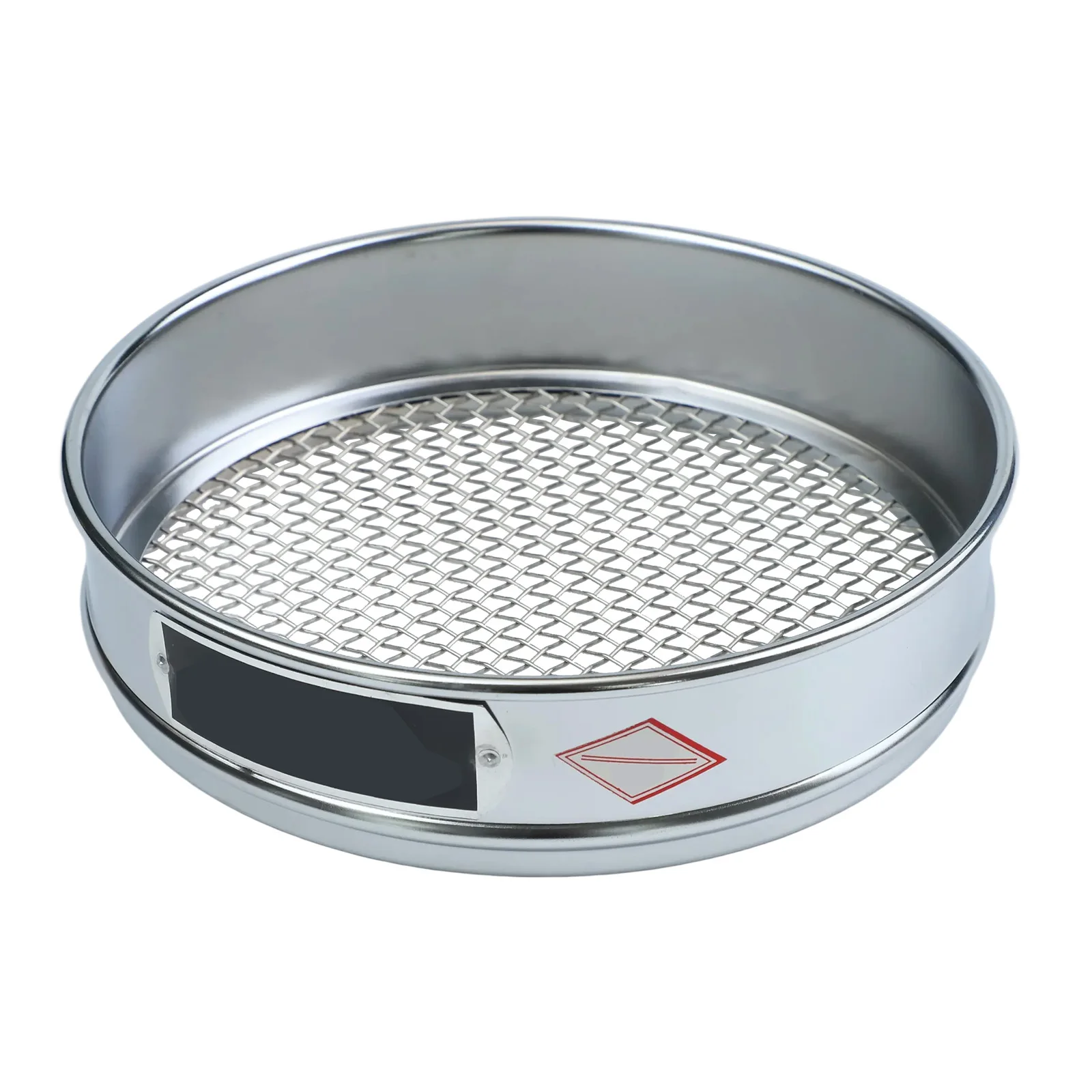 20cm Chrome Mesh Sieve for Sample Inspection 4 Mesh and 600 Mesh Stainless Steel Test Sieve for Laboratory and Industrial Use