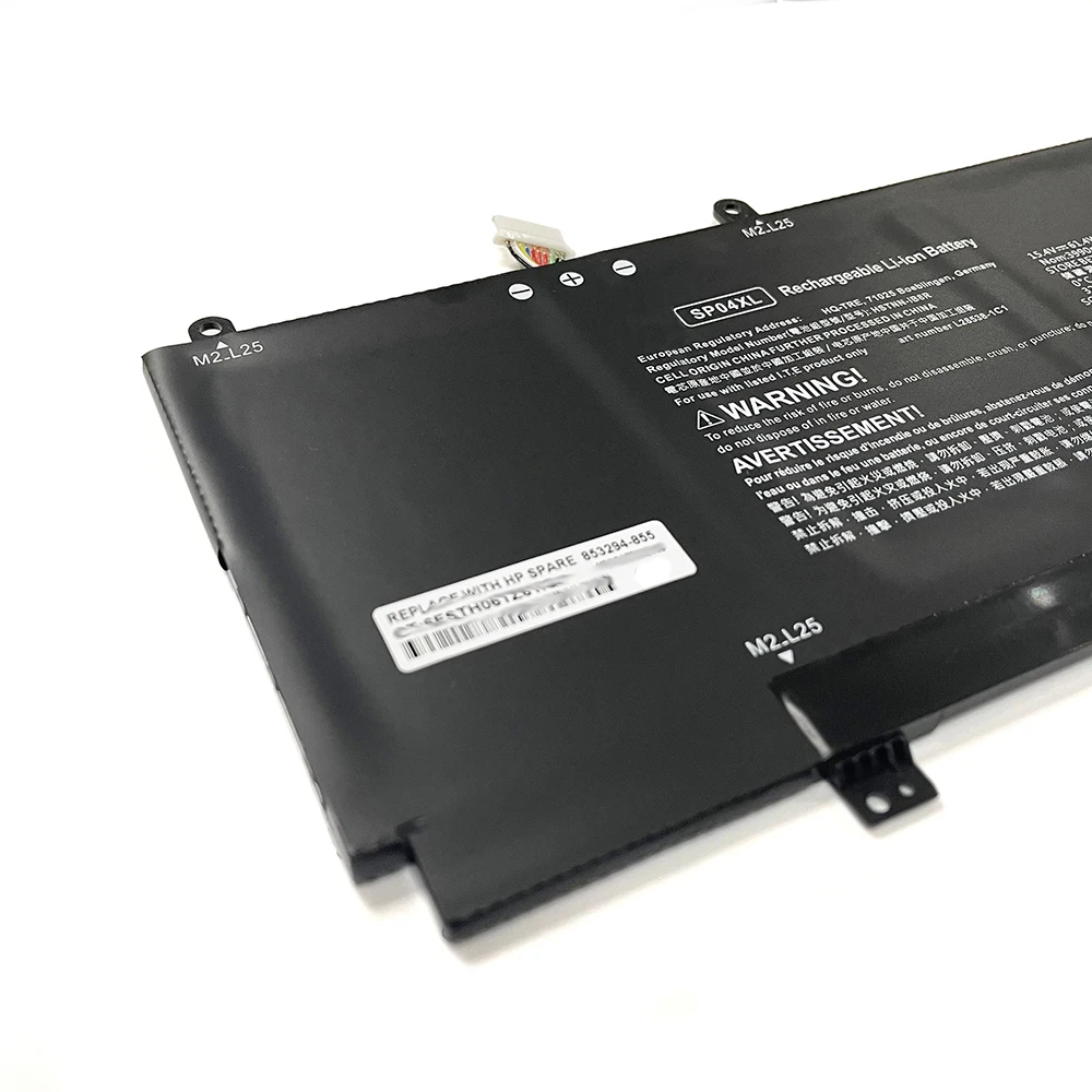 Bateria do Portátil para hp Spectre Chromebook X360 Convertible 13-ap Series 7xinbox 15.4v 61.4wh Sp04xl Hstnn-ob1b Hstnn-db7x - Imagem 6
