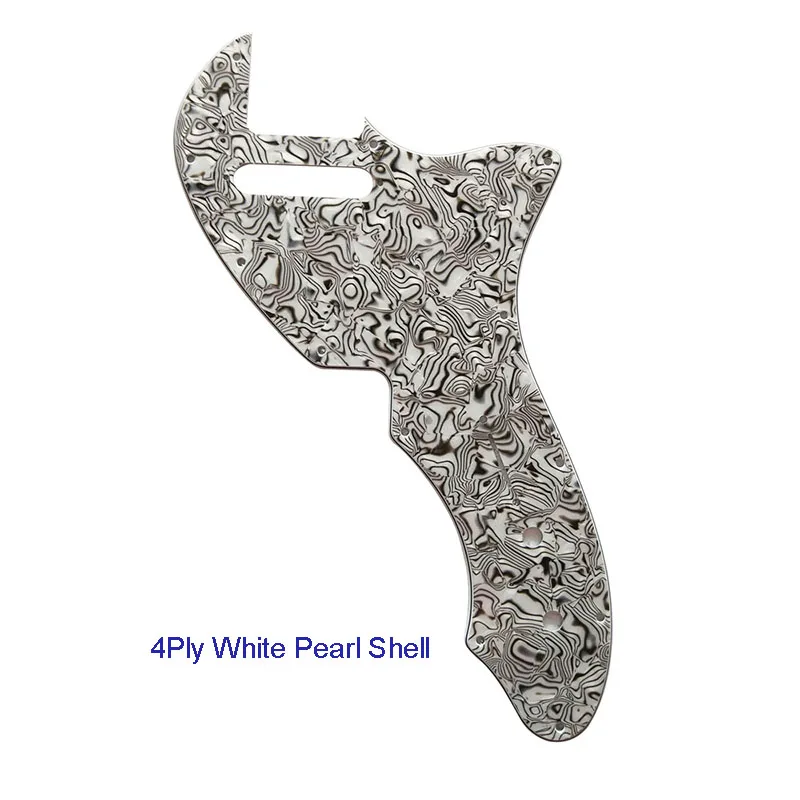 Pleroo Guitar Parts For Tele 69 Thinline Guitar Pickguard Scratch Plate Multi Color Choice guitar pickguard