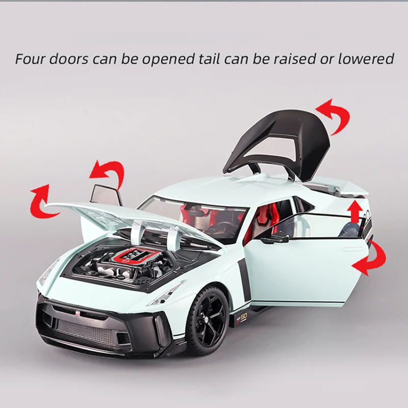 Nissan イタリアンR35GT-R 　GTRR50 1/18ダイキャスト AUTOart 1/18 NISSAN GT-R50 by ITALDESIGN （メタリック