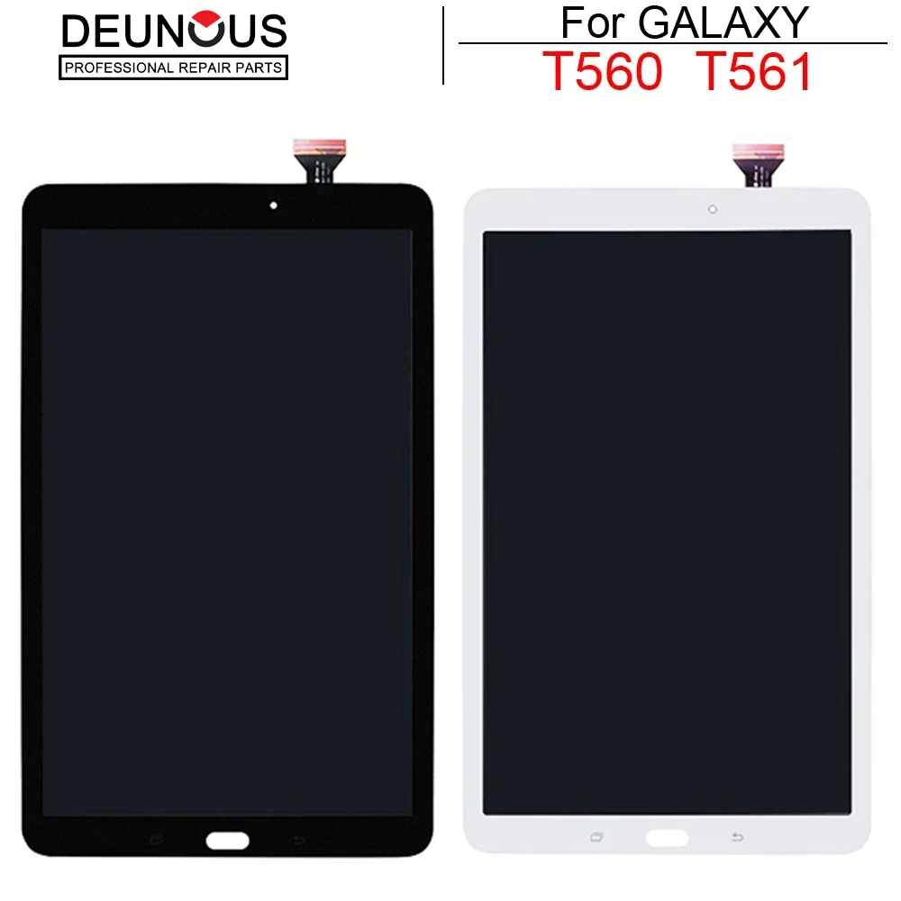 For Samsung Galaxy Tab E 9.6 SM-T560 T560 T561 Touch Screen Sensor Glass Digitizer + Lcd Display Panel Assembly android tablet android tablet display touch screen panel lcd touch panel lcd screen