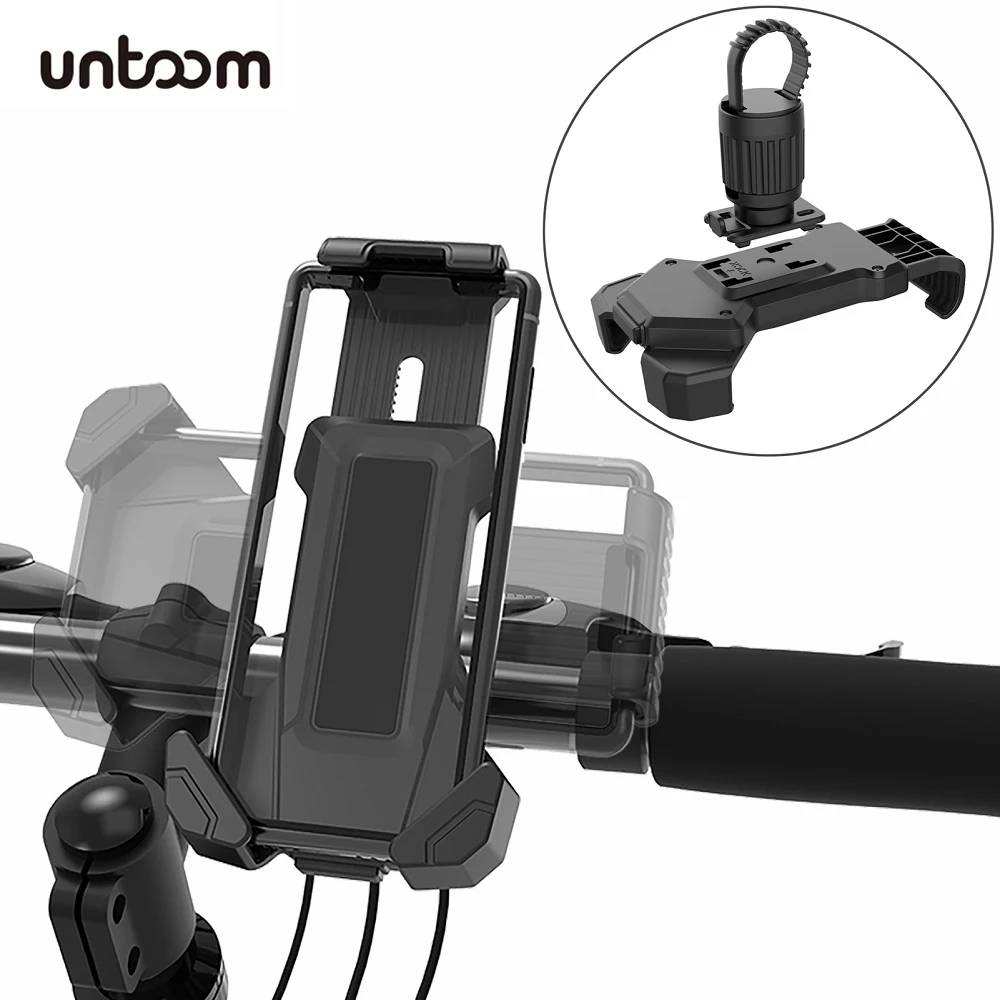 

Bicycle Phone Holder for iPhone 13 12 11 Pro Max Motorcycle Mobile Cellphone Holder Bike Handlebar Clip Stand for Xiaomi Samsung