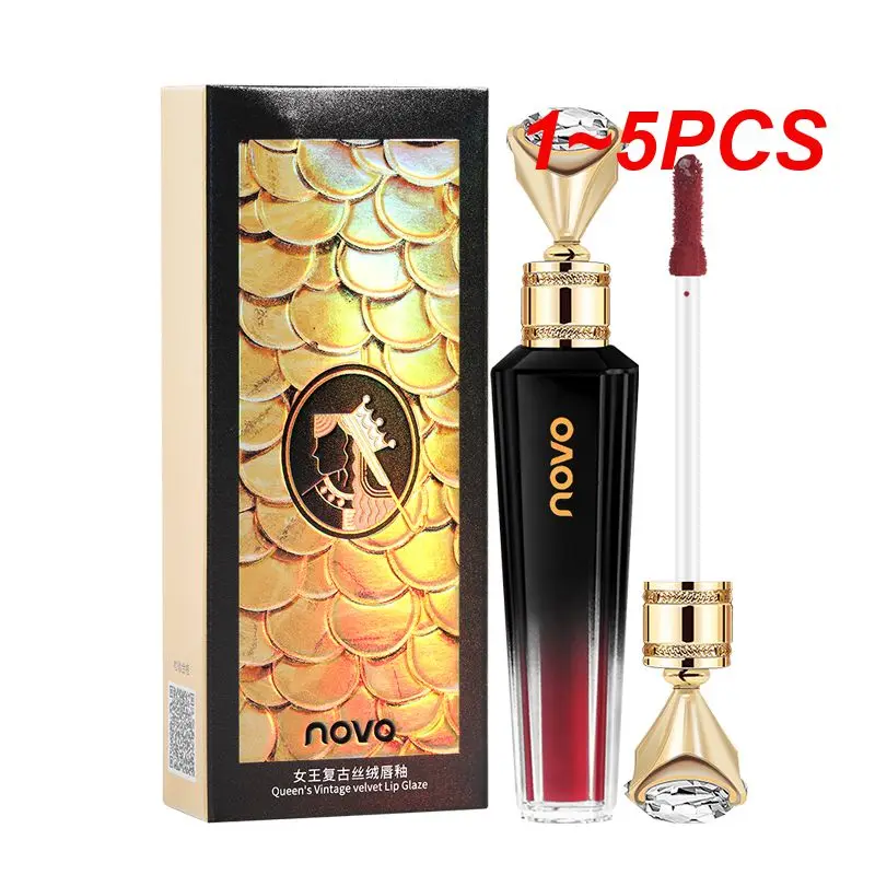

1 ~ 5 шт. Роскошный Королевский бархатный блеск для губ матовый макияж водостойкая жидкая помада красные губы стойкий блеск матовая губная помада TSLM1