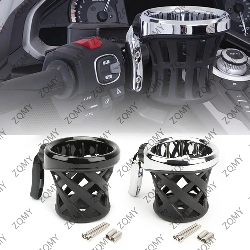 1 Pz Gl1800 Moto Manubrio Portabicchieri Montato Per Honda Gold Wing Gl 1800 Trike 2001-2017 F6B 2013 14 15 16 2017