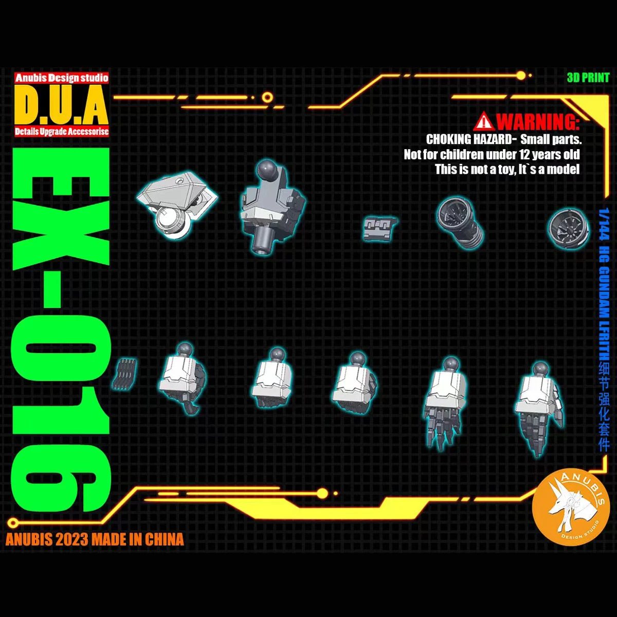 Model Specific Details Transform Hand Parts for 1/144 HG GUNDAM LERITH PROLOGUE