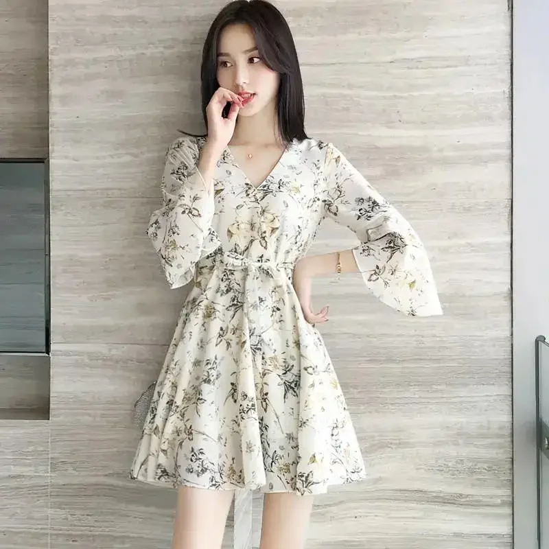 French-style 2026 New Pretty Women's Summer Short Dress C7749 main image 1
