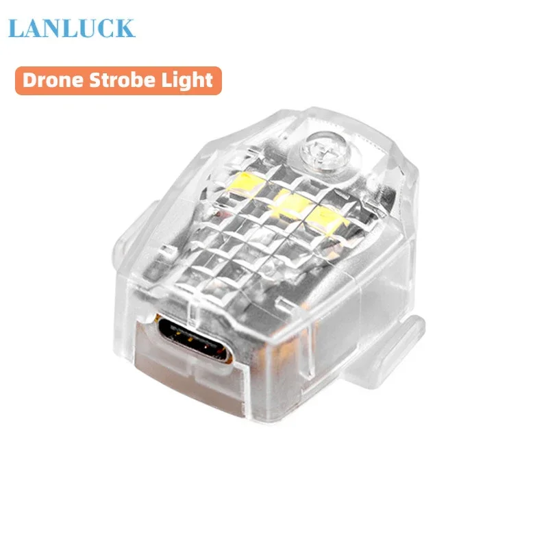 Luce Stroboscopica Drone Per Dji Mini 3/4 Pro Mavic 3 Pro Night Flight Anti-Collisione 10 Modalità Di Luce Lampeggiante Accessorio Flash Led