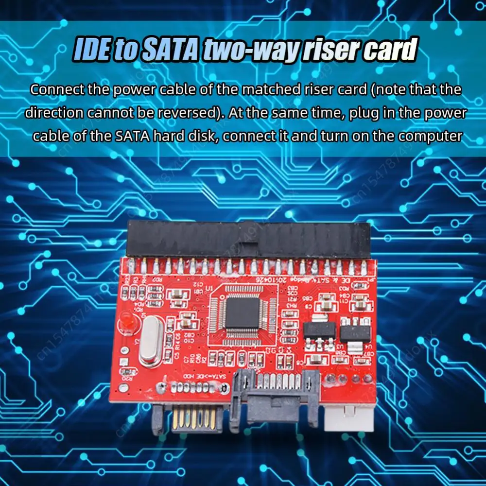 SATA-IDE HDD ȯ  IDE-SATA ϵ ũ ȯ ī JM20330 -(7 SATA  ̺ )