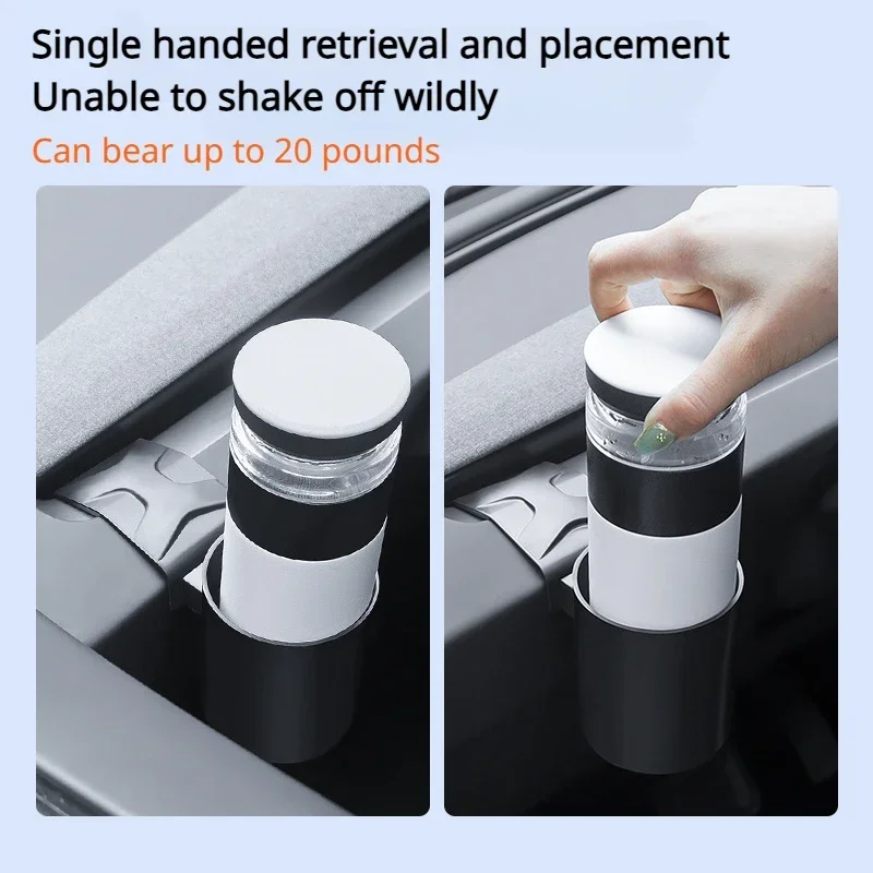 테슬라 모델 3 하이랜드 2024용 대시보드 물컵 홀더, 계기판 정리함, 대시보드 수납함, 인테리어 액세서리