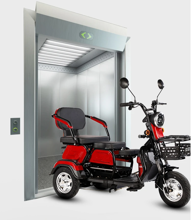 China Three Wheel Mini Scooter Manned electric tricycle E Trike for mobility-impaired people