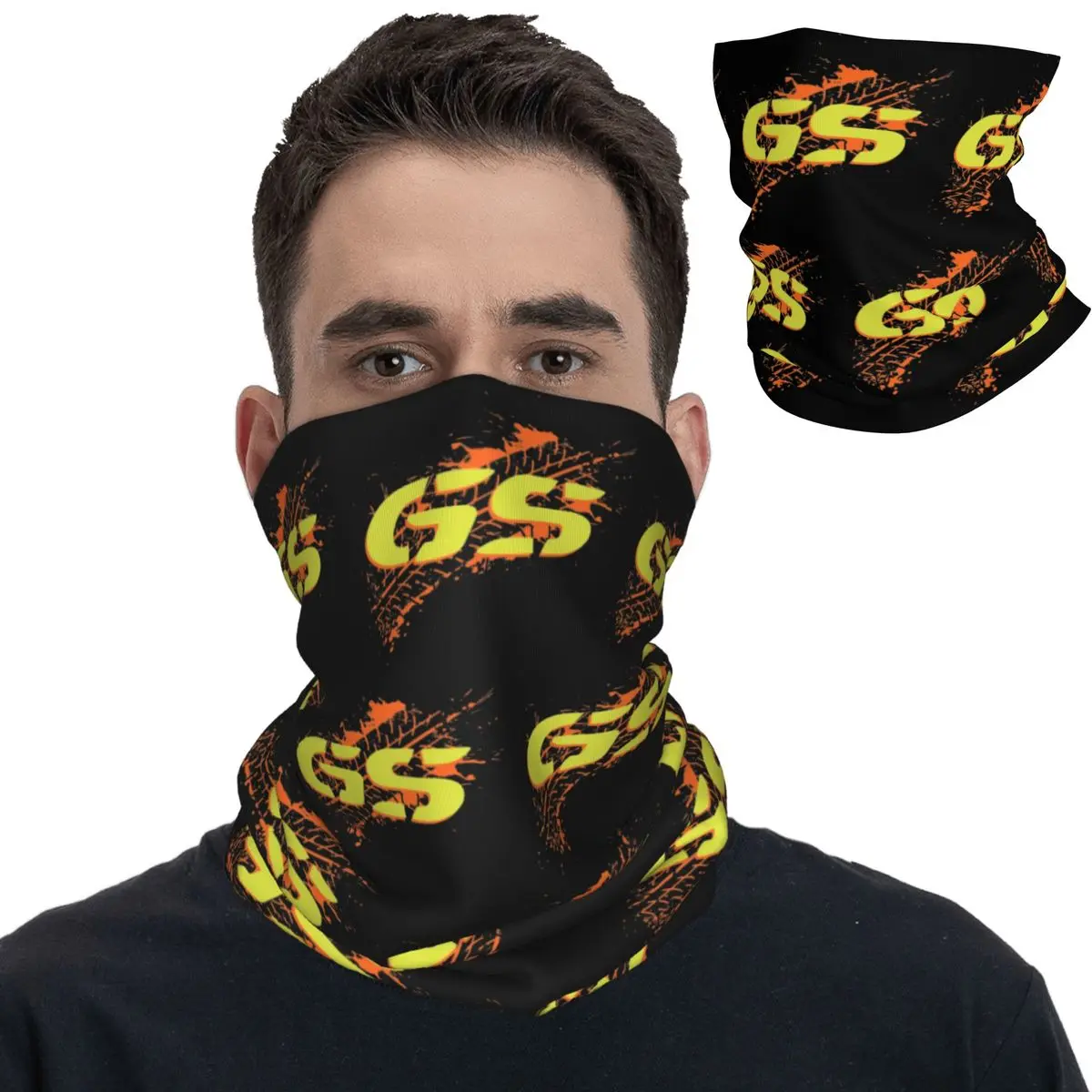 

Бандана GS для мотоприключений, шейный платок с принтом, Балаклава, волшебный шарф, головной убор для спорта на открытом воздухе для мужчин, женщин и взрослых