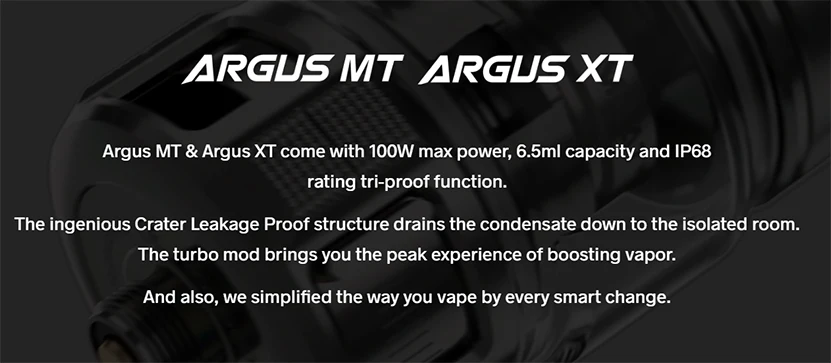Oryginalny VOOPOO Argus XT Kit 100W TC Mod 5.5ml UFORCE-L zb…