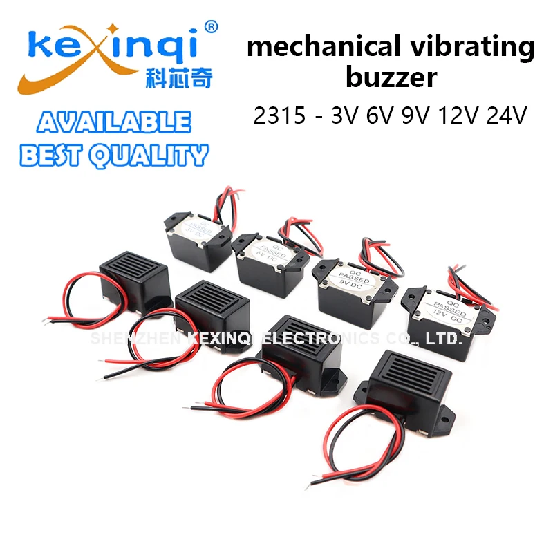 (1pcs) 2315 DC 기계식 진동 부저 3V 6V 9V 12V 24V 액티브 마우스 ..