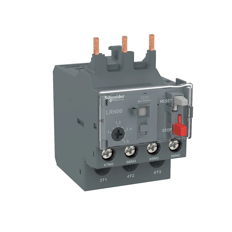 

LRN Thermal Overload Relay LRN01N 0.10~0.16A LRN02N 0.16~0.25A LRN03N 0.25~0.40A LRN16N 9~13A LRN32N 23~32A LRN35N 30~38A