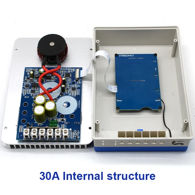 Controlador De Carga Solar Pwm 80a 60a 30a 12v 24v 36v 48v | Meses sin