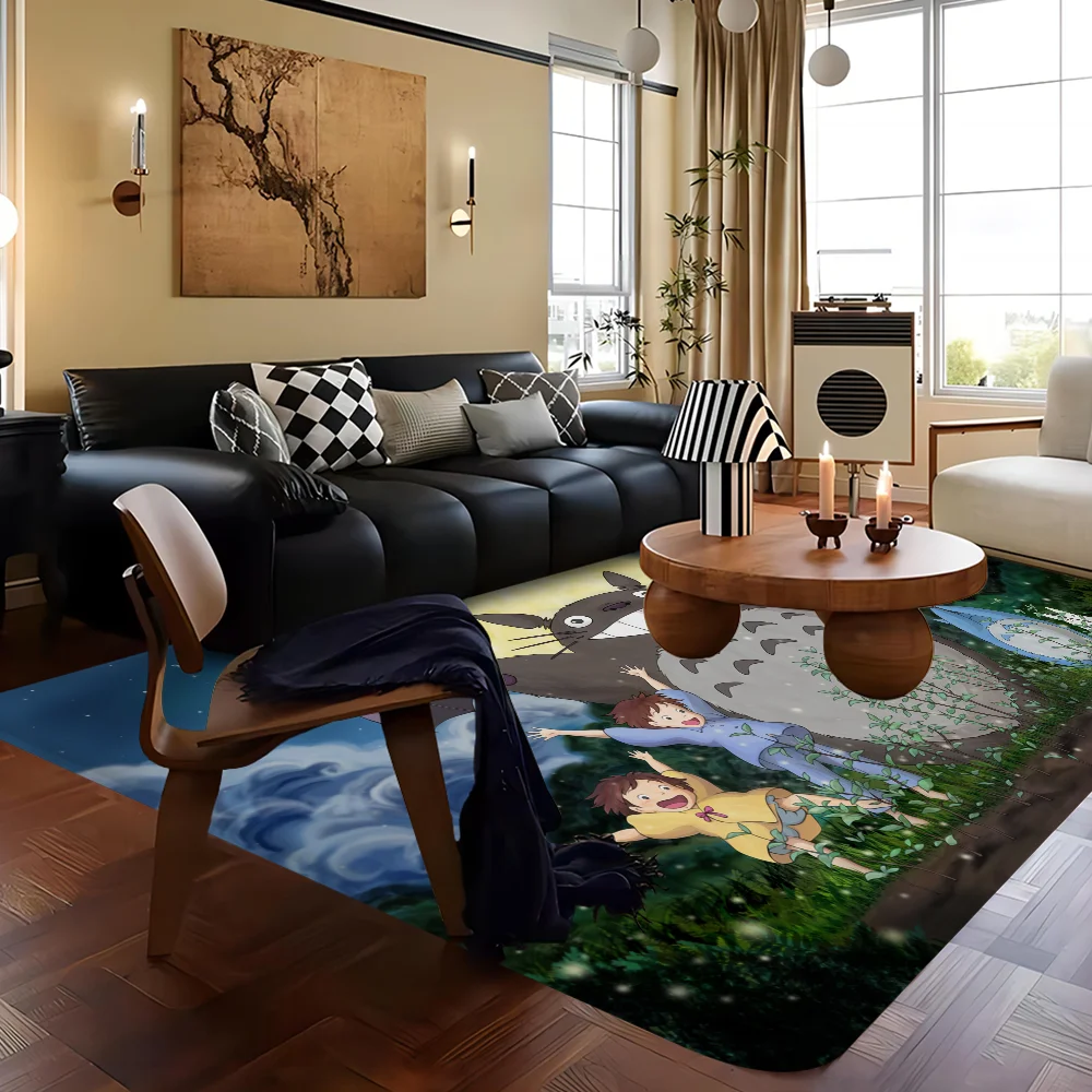Anime S-Studio G-Ghiblis Floor Mat Rectangle Anti-slip Home Soft Badmat Front Door Indoor Outdoor Mat Hotel Decor Mat 2