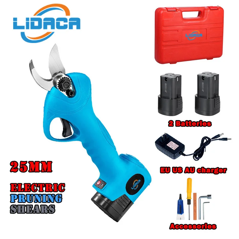 16.8V Cordless sekator litowo-jonowy sekator wydajne nożyczki Bonsai elektryczne gałęzie drzew narzędzia ogrodnicze elektryczne SC-8601 1 16.8V Cordless sekator litowo-jonowy sekator wydajne nożyczki Bonsai elektryczne gałęzie drzew narzędzia ogrodnicze elektryczne SC-8601 1